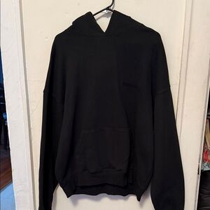 Essentials Men's Black Hoodie